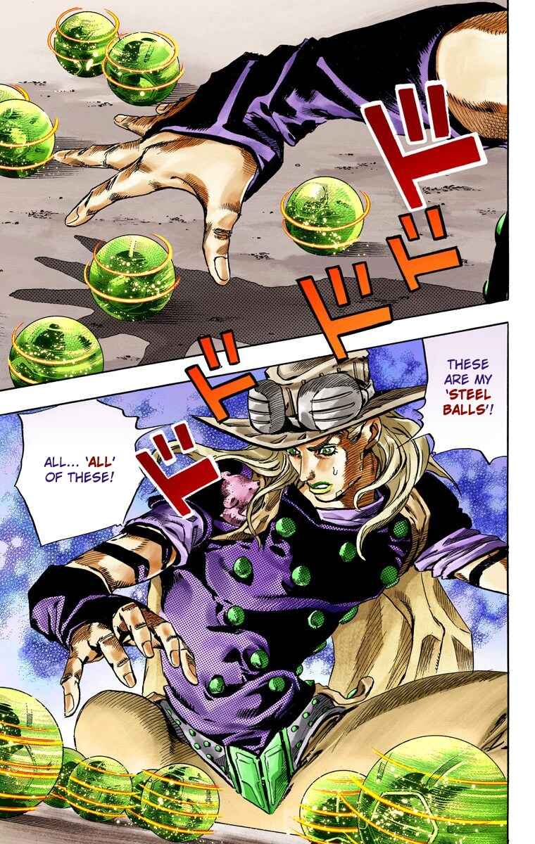 Page 28 Chapter 57 JoJos Bizarre Adventure, Part 7: Steel Ball Run (Official Colored)