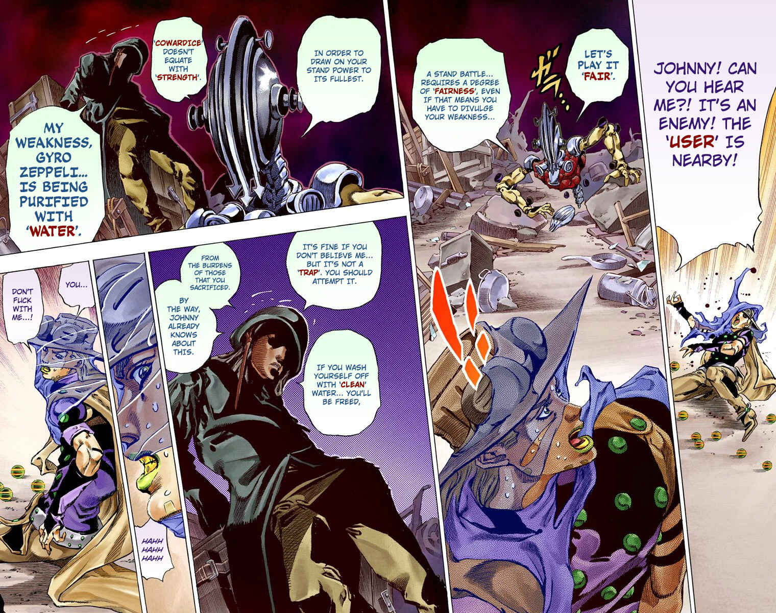 Page 31 Chapter 57 JoJos Bizarre Adventure, Part 7: Steel Ball Run (Official Colored)