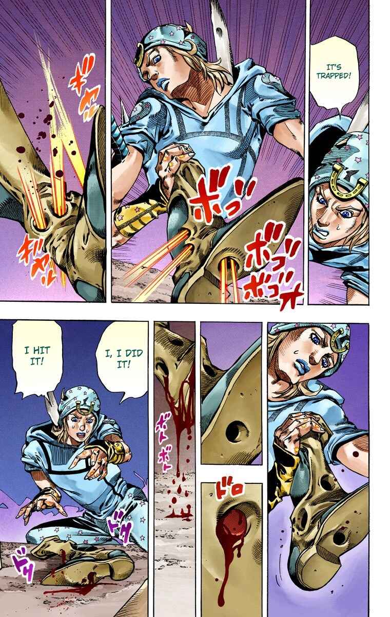 Page 38 Chapter 57 JoJos Bizarre Adventure, Part 7: Steel Ball Run (Official Colored)