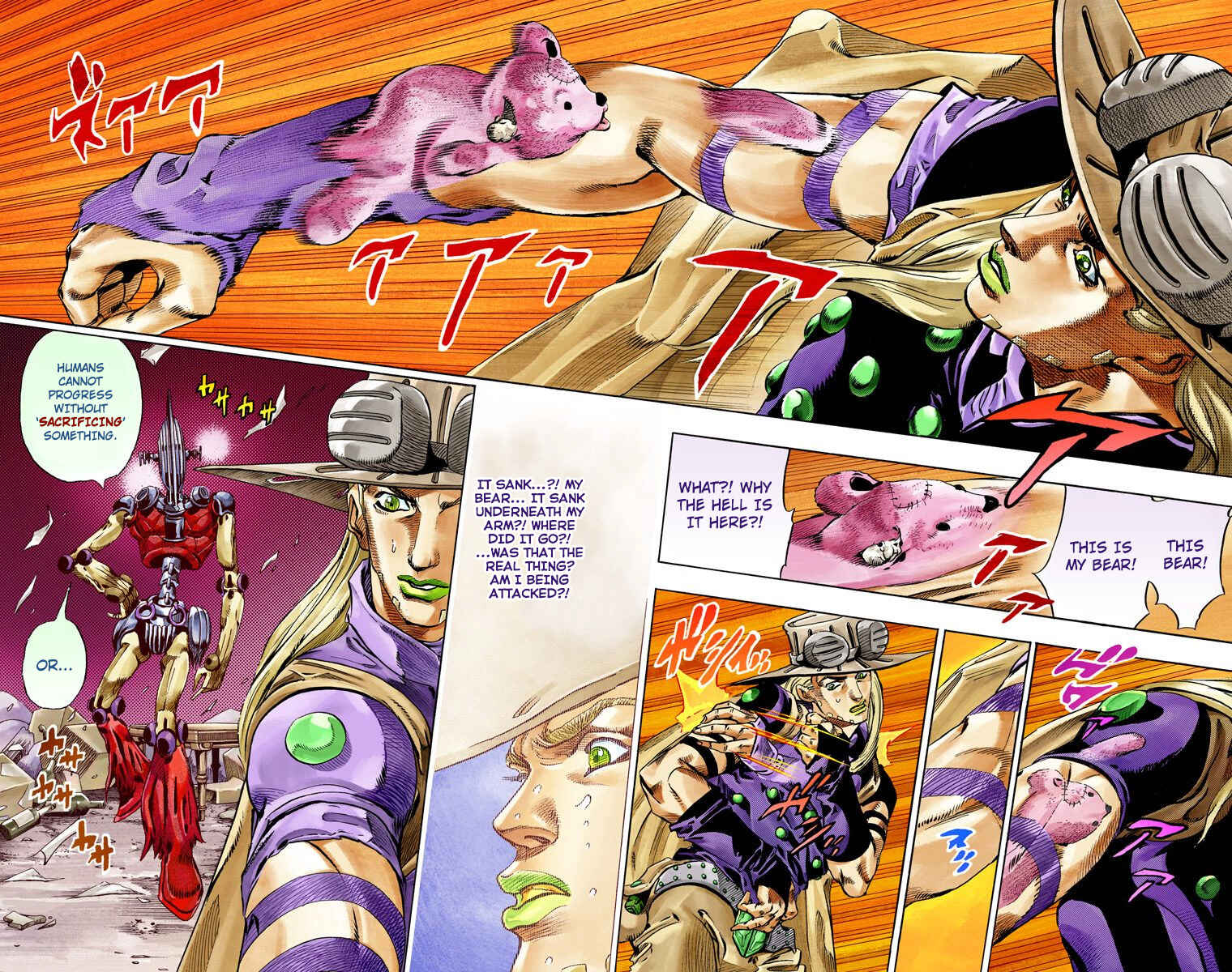 Page 8 Chapter 57 JoJos Bizarre Adventure, Part 7: Steel Ball Run (Official Colored)