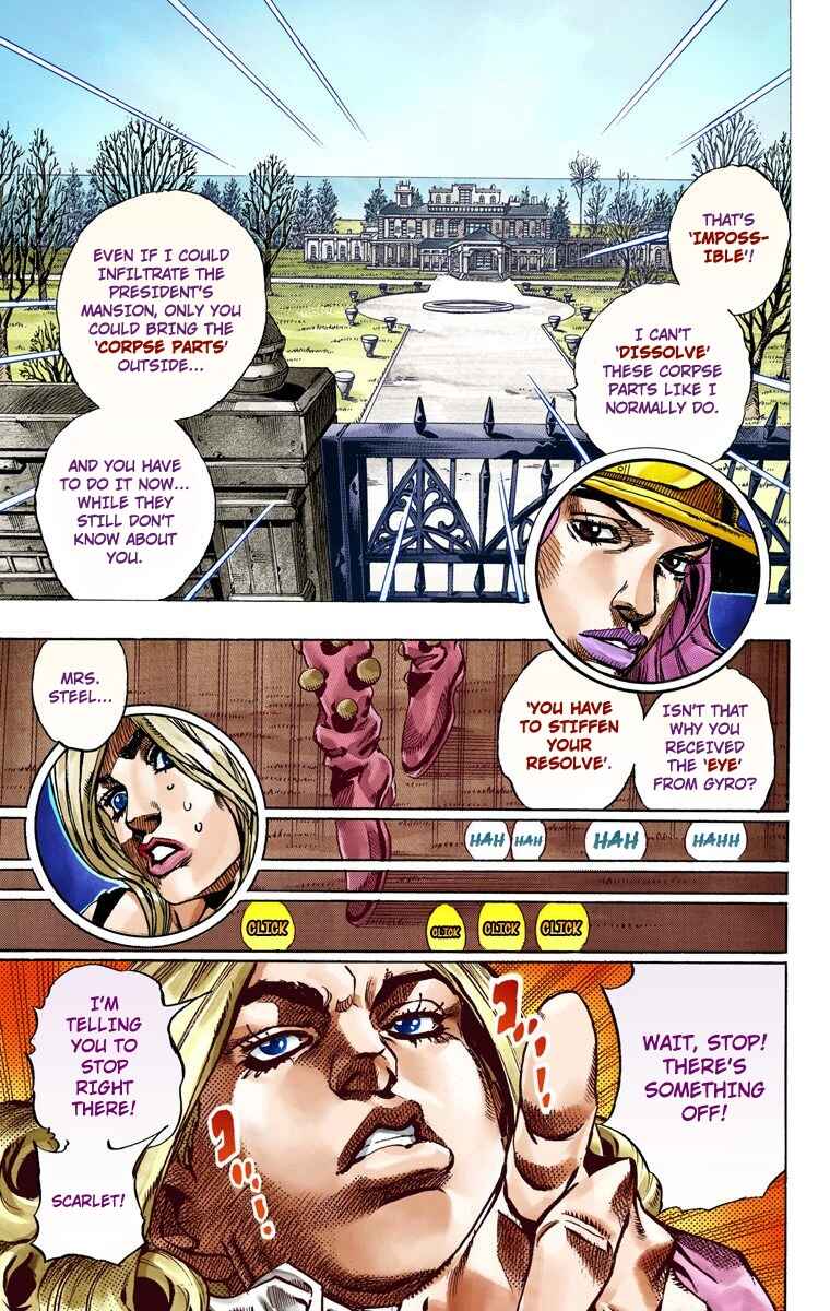 Page 33 Chapter 49 JoJos Bizarre Adventure, Part 7: Steel Ball Run (Official Colored)