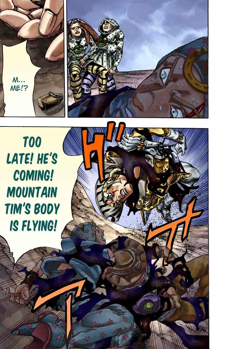Page 18 Chapter 19 JoJos Bizarre Adventure, Part 7: Steel Ball Run (Official Colored)