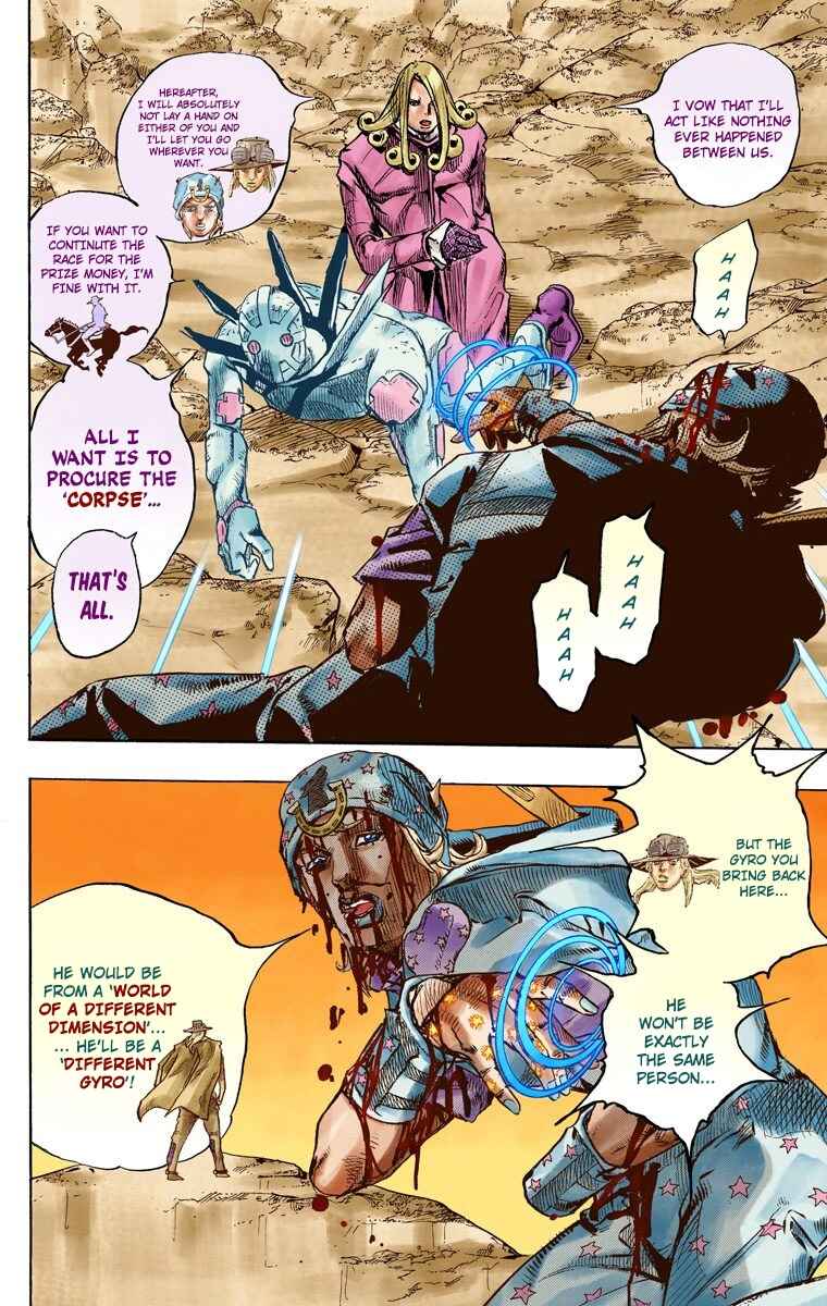 Page 11 Chapter 88 JoJos Bizarre Adventure, Part 7: Steel Ball Run (Official Colored)