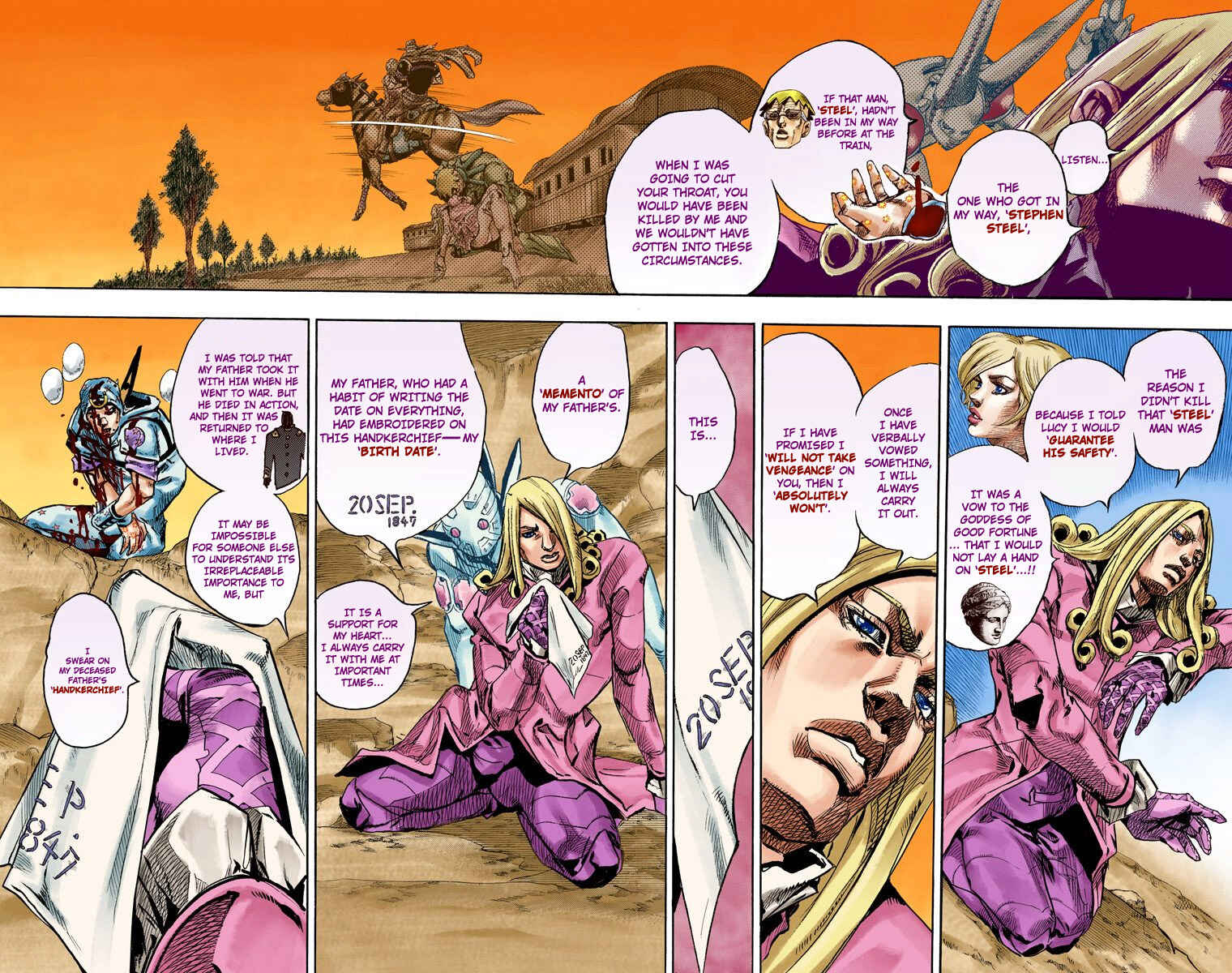 Page 24 Chapter 88 JoJos Bizarre Adventure, Part 7: Steel Ball Run (Official Colored)