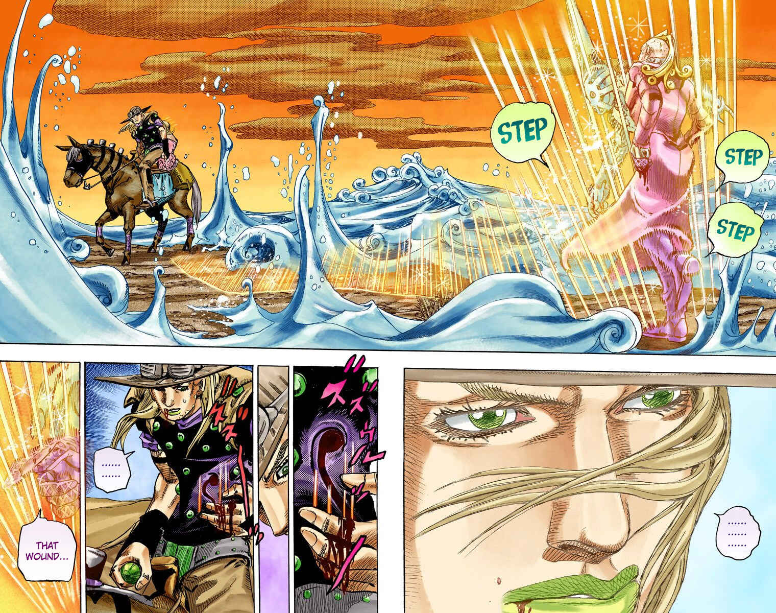 Page 6 Chapter 84 JoJos Bizarre Adventure, Part 7: Steel Ball Run (Official Colored)