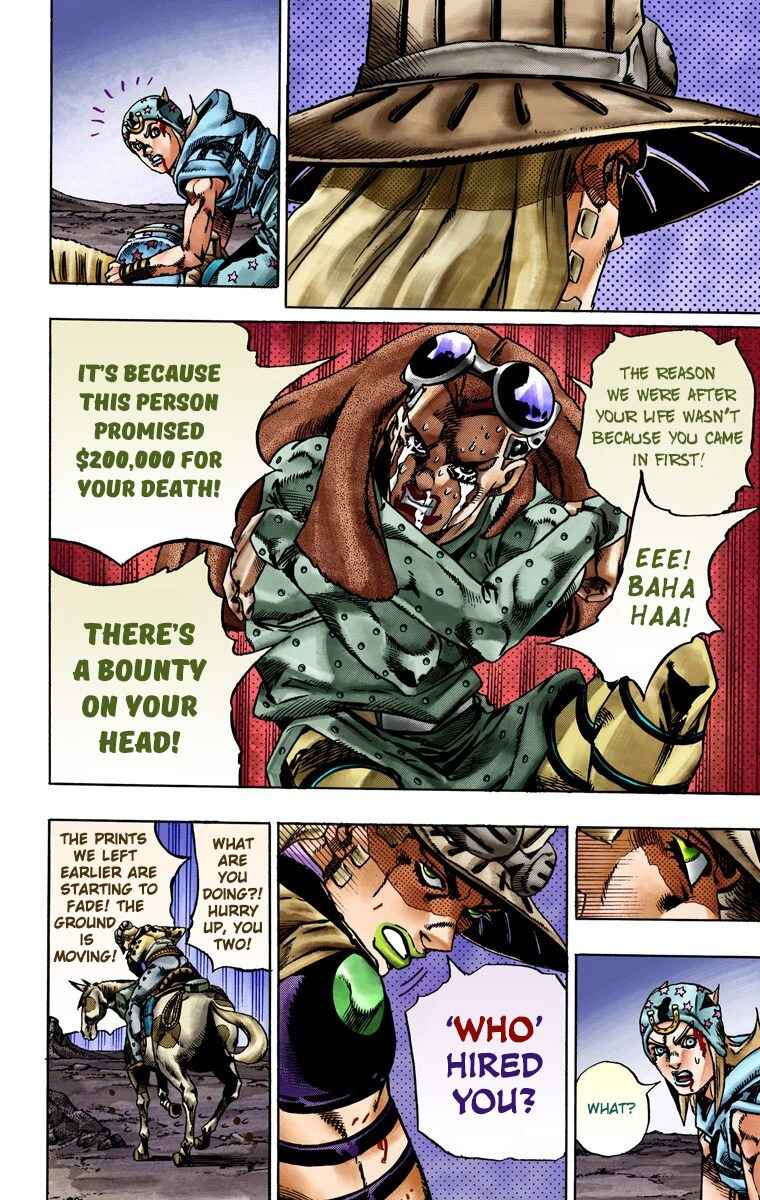 Page 10 Chapter 20 JoJos Bizarre Adventure, Part 7: Steel Ball Run (Official Colored)