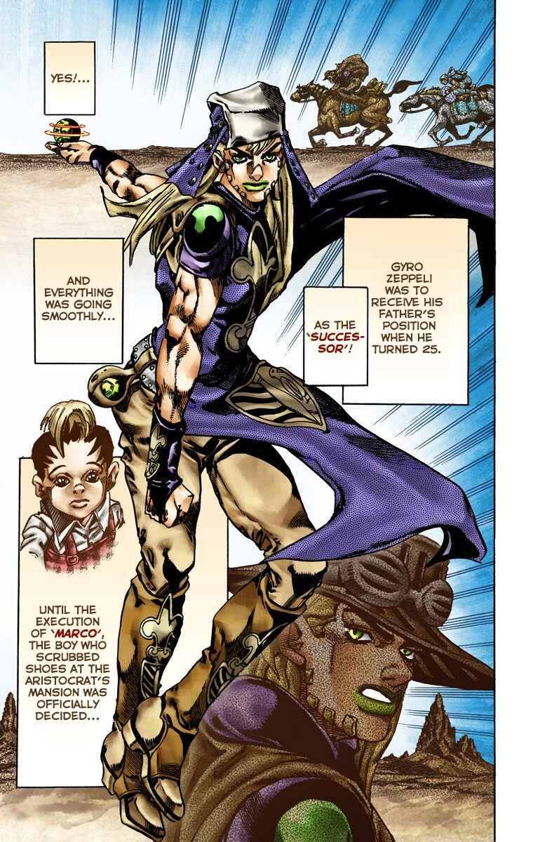 Page 31 Chapter 20 JoJos Bizarre Adventure, Part 7: Steel Ball Run (Official Colored)