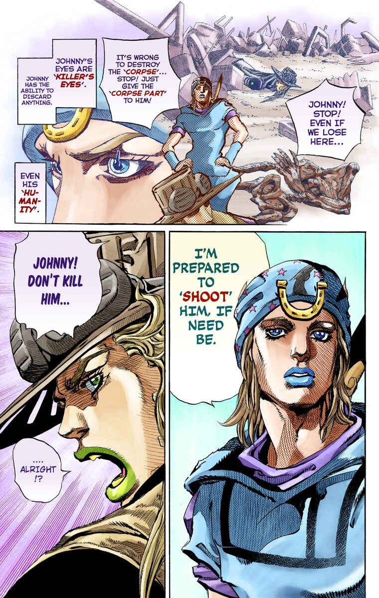 Page 15 Chapter 64 JoJos Bizarre Adventure, Part 7: Steel Ball Run (Official Colored)