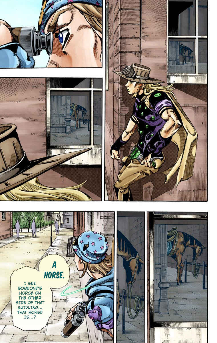 Page 19 Chapter 64 JoJos Bizarre Adventure, Part 7: Steel Ball Run (Official Colored)