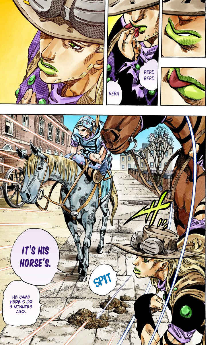 Page 7 Chapter 64 JoJos Bizarre Adventure, Part 7: Steel Ball Run (Official Colored)