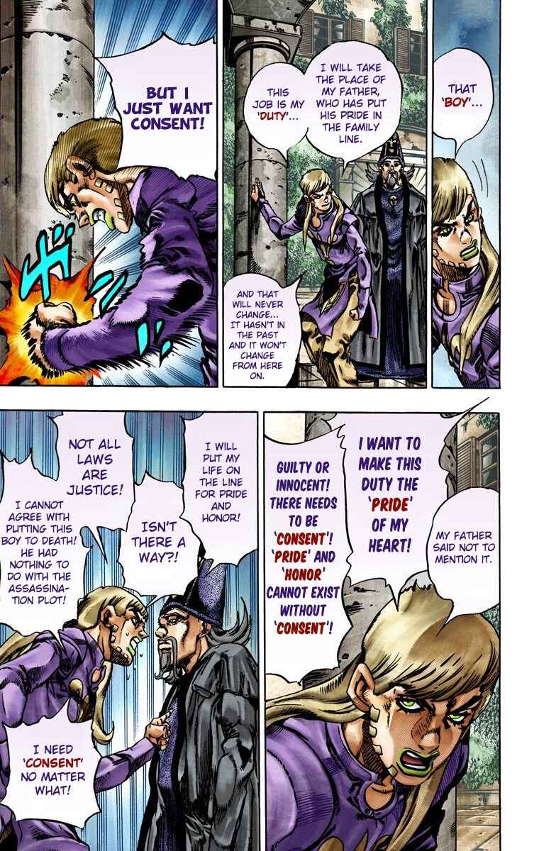 Page 12 Chapter 21 JoJos Bizarre Adventure, Part 7: Steel Ball Run (Official Colored)