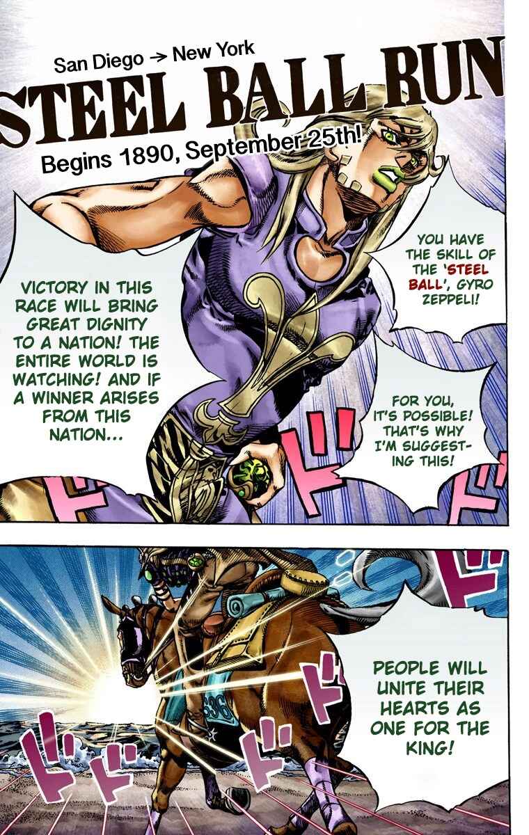 Page 16 Chapter 21 JoJos Bizarre Adventure, Part 7: Steel Ball Run (Official Colored)