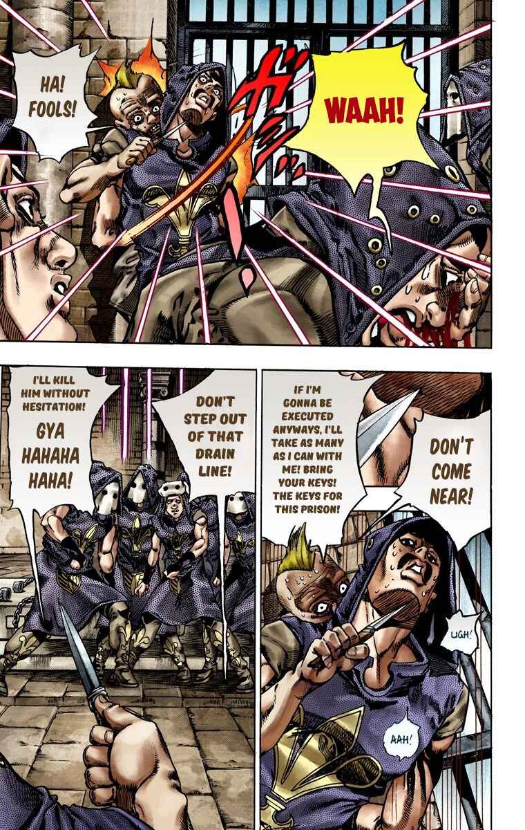 Page 4 Chapter 21 JoJos Bizarre Adventure, Part 7: Steel Ball Run (Official Colored)