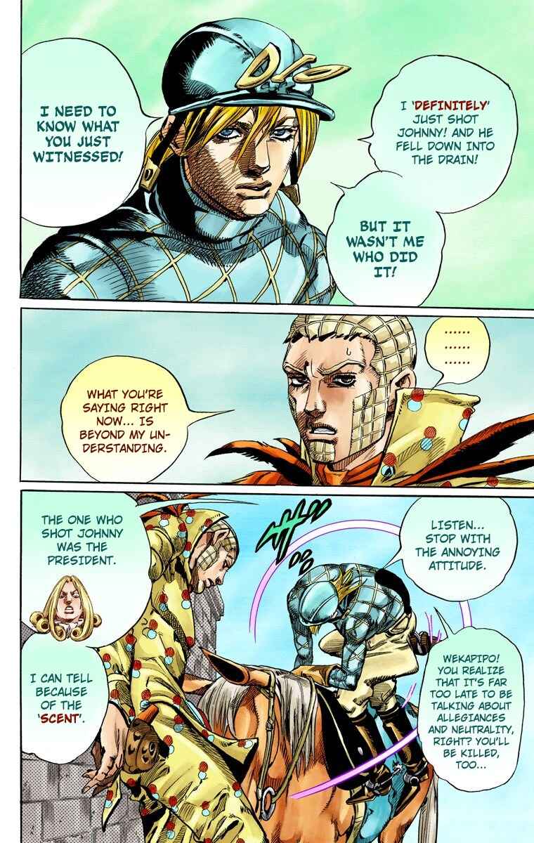 Page 25 Chapter 68 JoJos Bizarre Adventure, Part 7: Steel Ball Run (Official Colored)