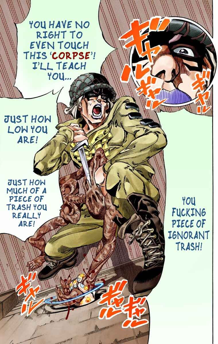 Page 38 Chapter 59 JoJos Bizarre Adventure, Part 7: Steel Ball Run (Official Colored)