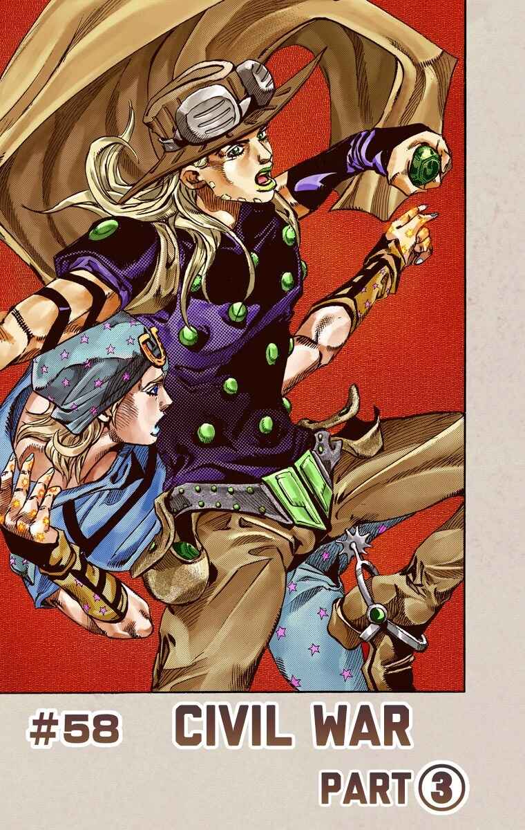 Page 2 Chapter 58 JoJos Bizarre Adventure, Part 7: Steel Ball Run (Official Colored)