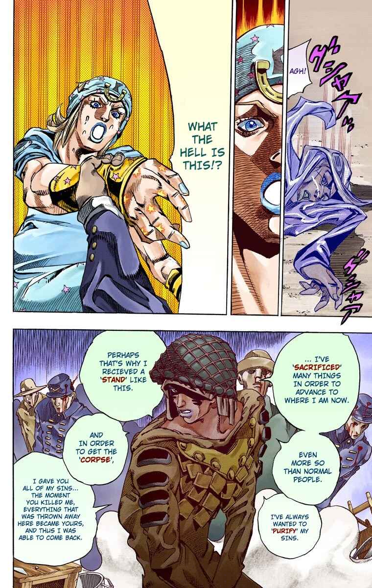 Page 36 Chapter 58 JoJos Bizarre Adventure, Part 7: Steel Ball Run (Official Colored)