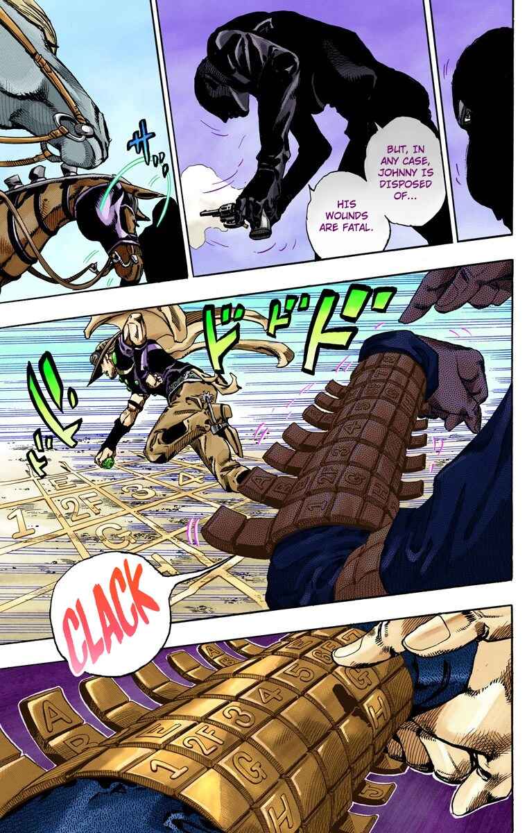 Page 17 Chapter 65 JoJos Bizarre Adventure, Part 7: Steel Ball Run (Official Colored)