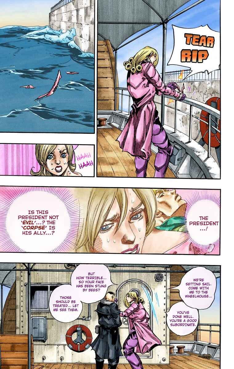 Page 13 Chapter 73 JoJos Bizarre Adventure, Part 7: Steel Ball Run (Official Colored)