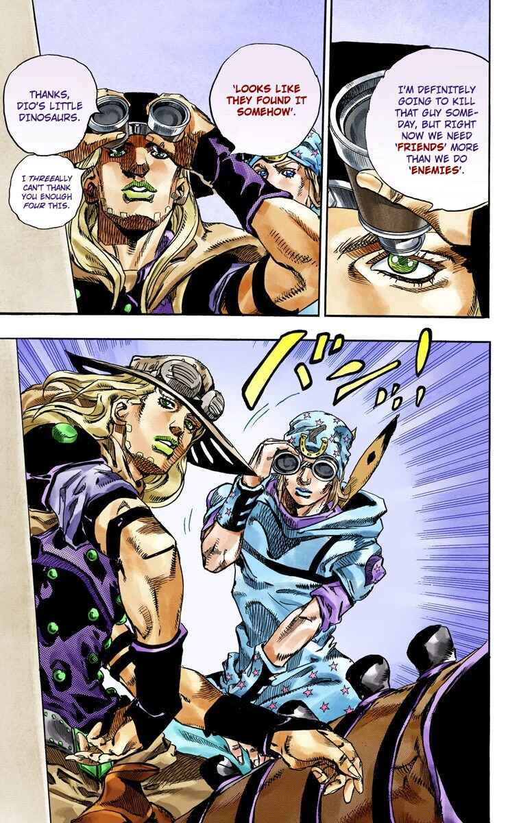 Page 35 Chapter 73 JoJos Bizarre Adventure, Part 7: Steel Ball Run (Official Colored)