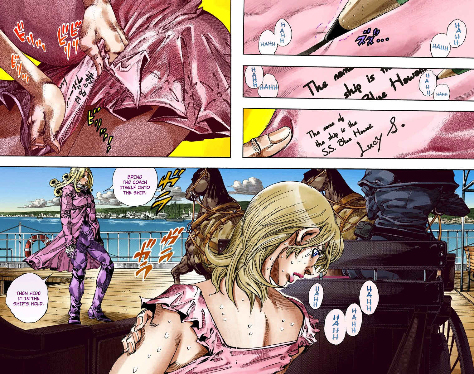Page 4 Chapter 73 JoJos Bizarre Adventure, Part 7: Steel Ball Run (Official Colored)