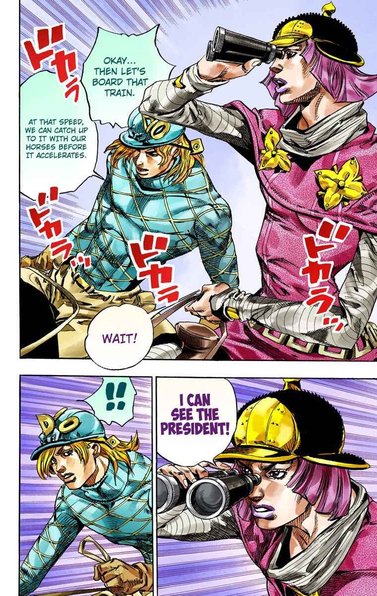 Page 40 Chapter 73 JoJos Bizarre Adventure, Part 7: Steel Ball Run (Official Colored)