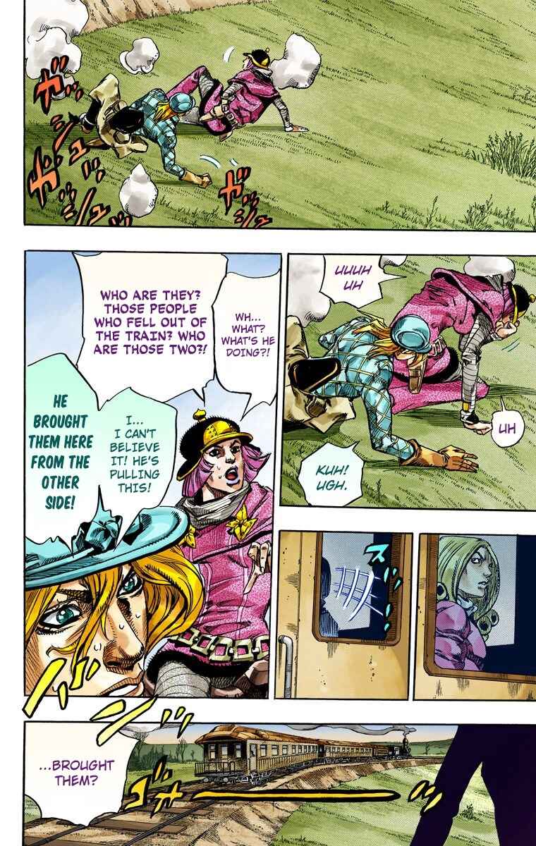 Page 44 Chapter 73 JoJos Bizarre Adventure, Part 7: Steel Ball Run (Official Colored)