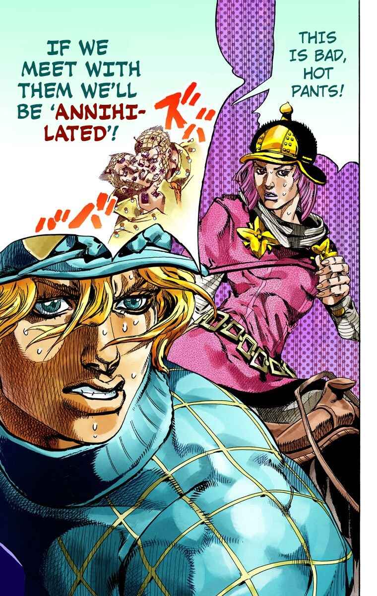 Page 45 Chapter 73 JoJos Bizarre Adventure, Part 7: Steel Ball Run (Official Colored)