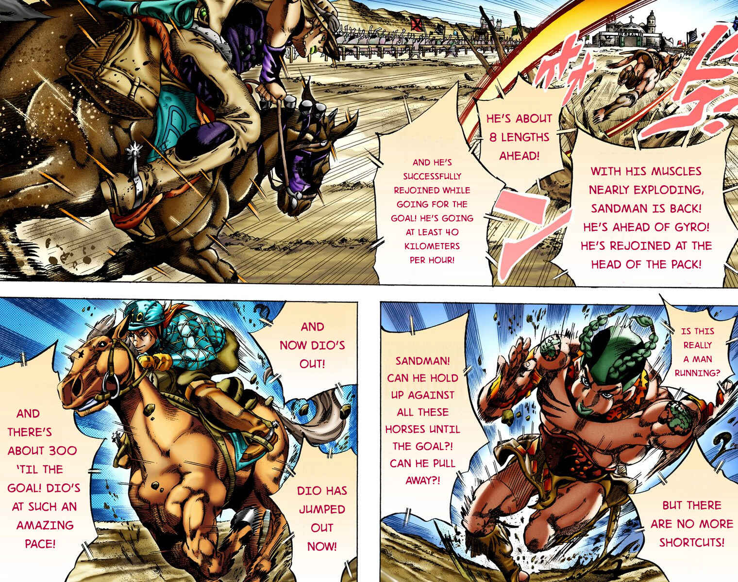 Page 11 Chapter 11 JoJos Bizarre Adventure, Part 7: Steel Ball Run (Official Colored)