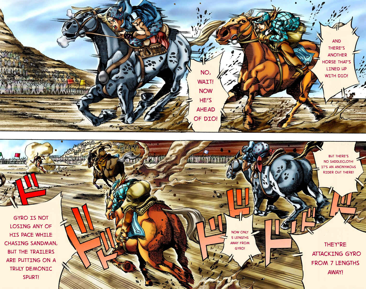 Page 12 Chapter 11 JoJos Bizarre Adventure, Part 7: Steel Ball Run (Official Colored)
