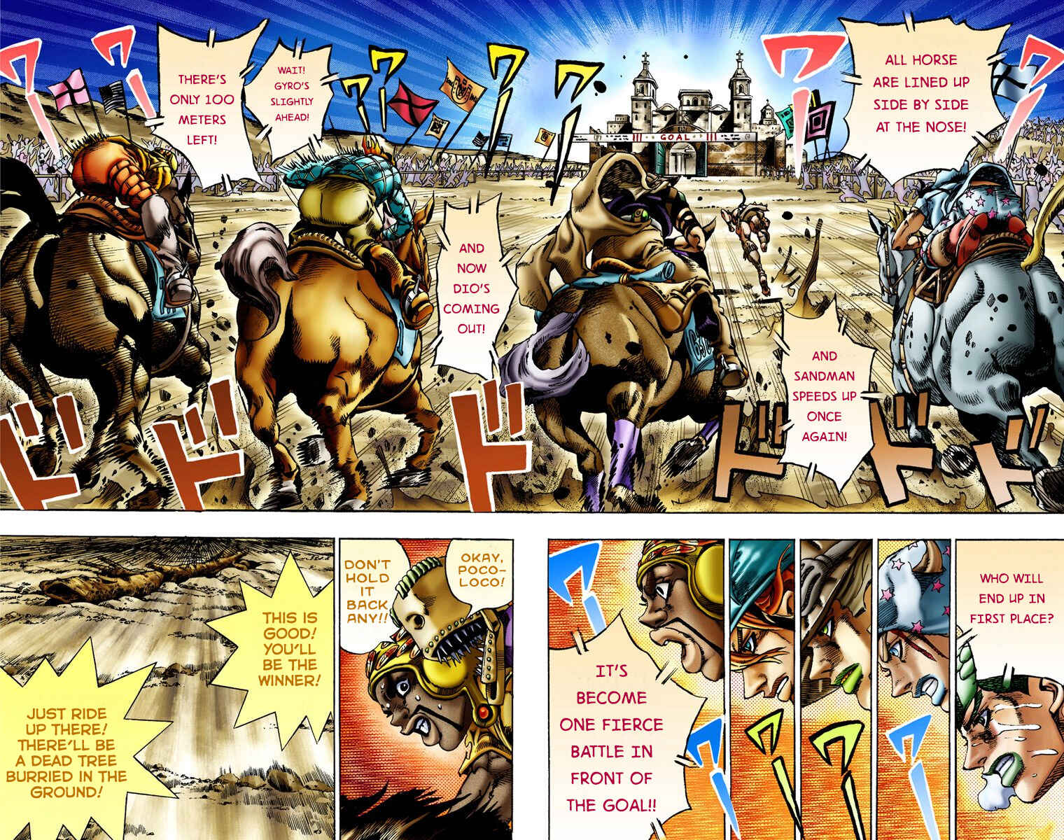 Page 15 Chapter 11 JoJos Bizarre Adventure, Part 7: Steel Ball Run (Official Colored)