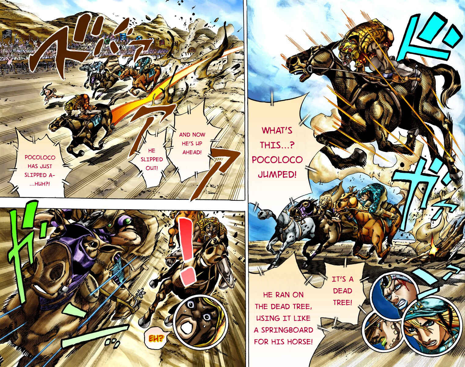 Page 16 Chapter 11 JoJos Bizarre Adventure, Part 7: Steel Ball Run (Official Colored)