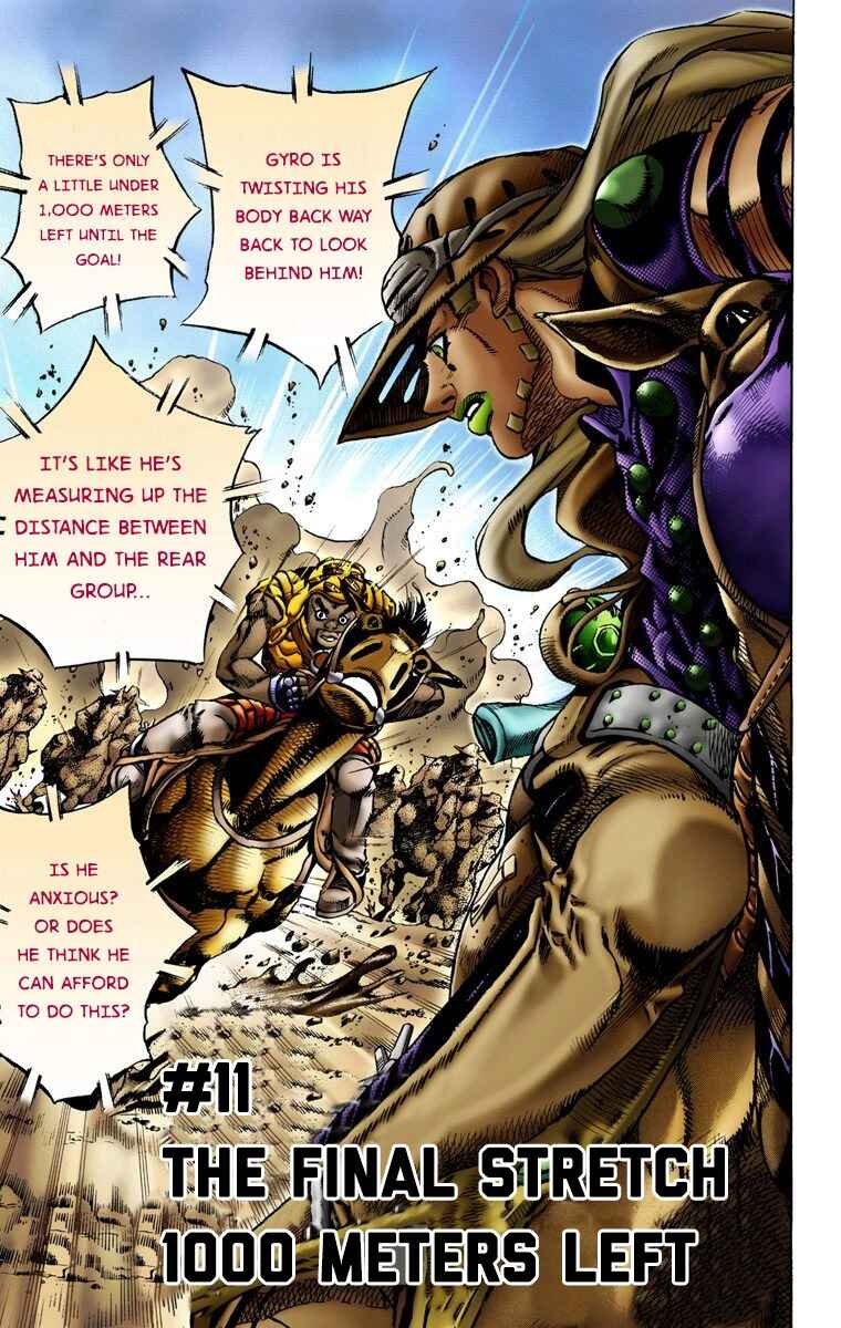 Page 2 Chapter 11 JoJos Bizarre Adventure, Part 7: Steel Ball Run (Official Colored)