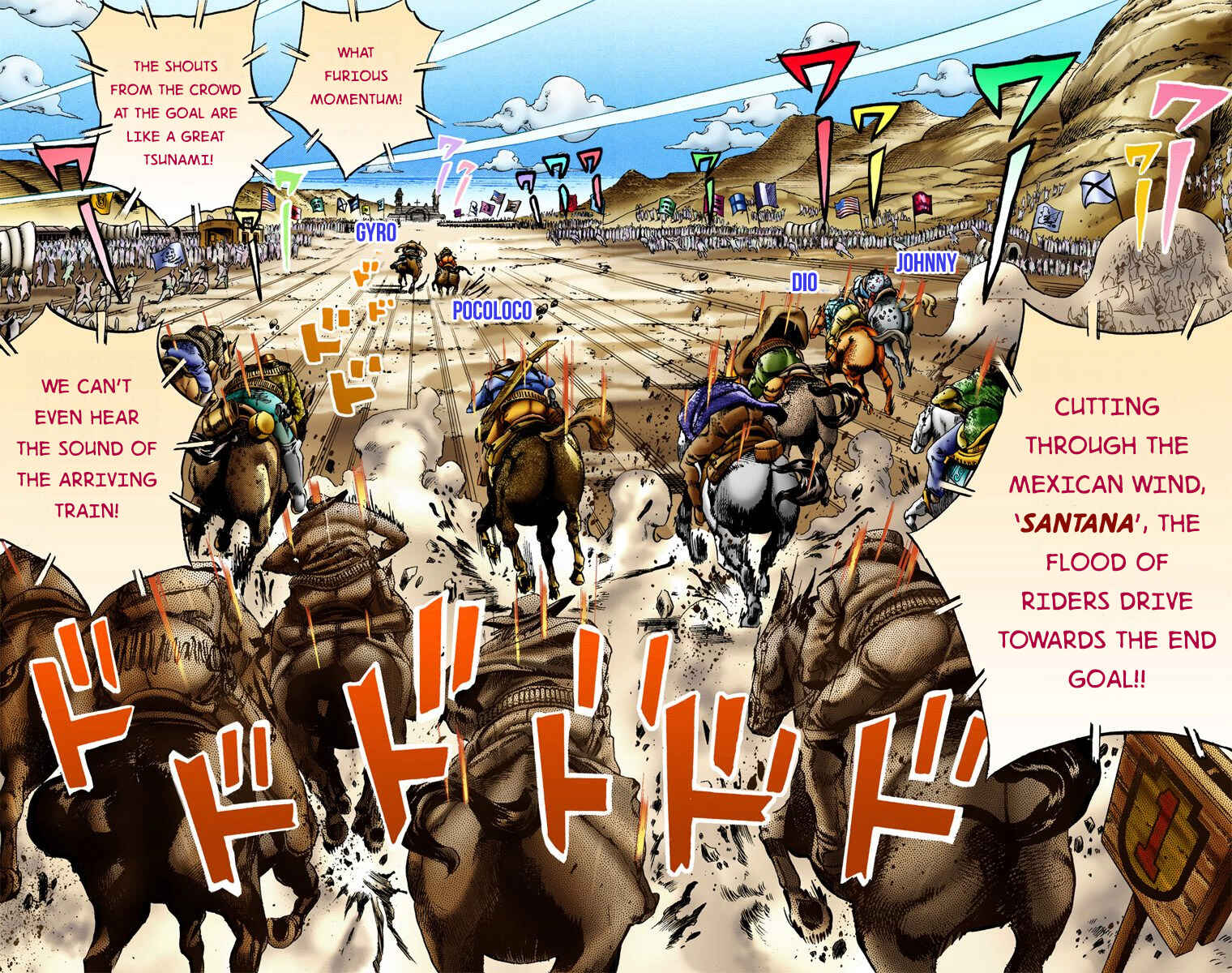 Page 3 Chapter 11 JoJos Bizarre Adventure, Part 7: Steel Ball Run (Official Colored)