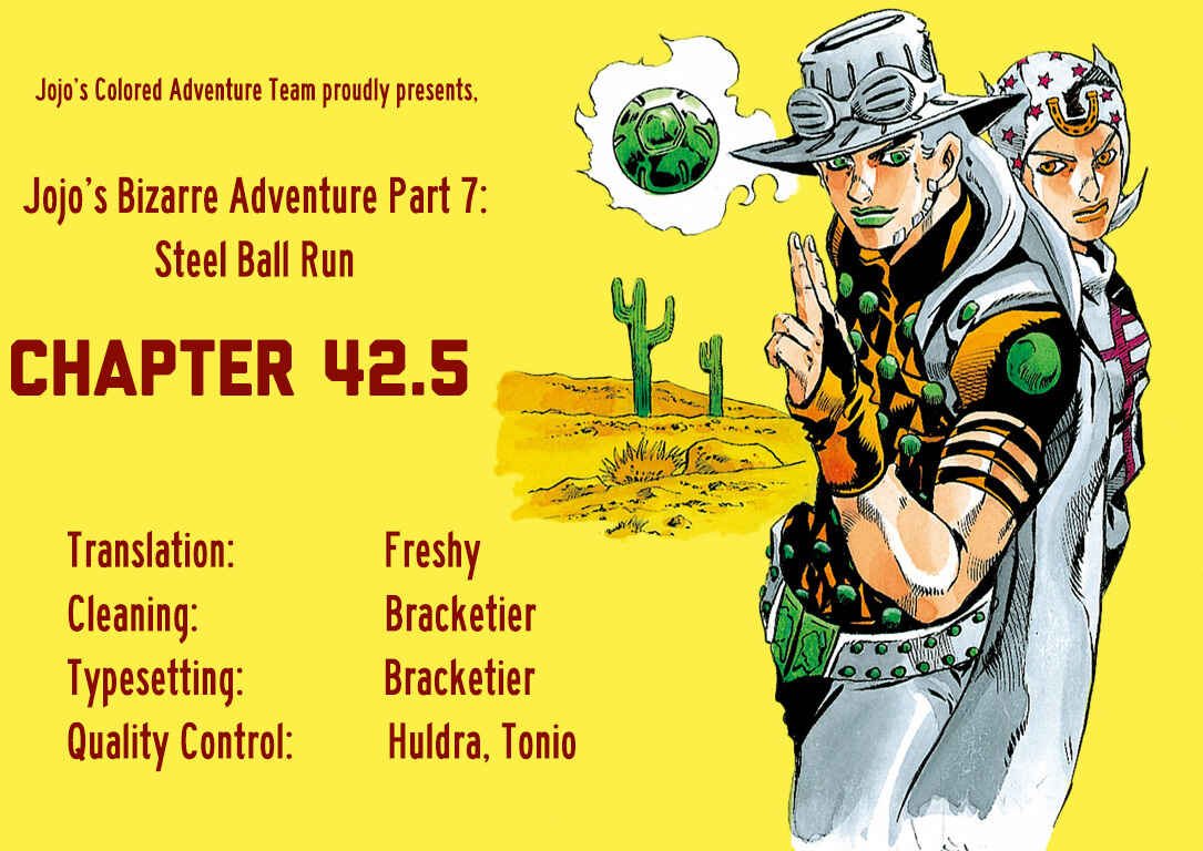 Page 17 Chapter 42.5 JoJos Bizarre Adventure, Part 7: Steel Ball Run (Official Colored)