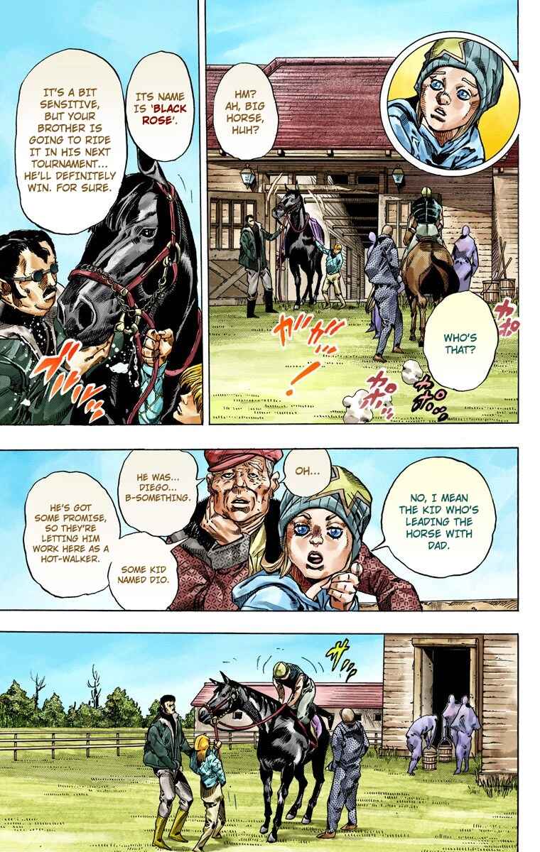 Page 13 Chapter 42 JoJos Bizarre Adventure, Part 7: Steel Ball Run (Official Colored)