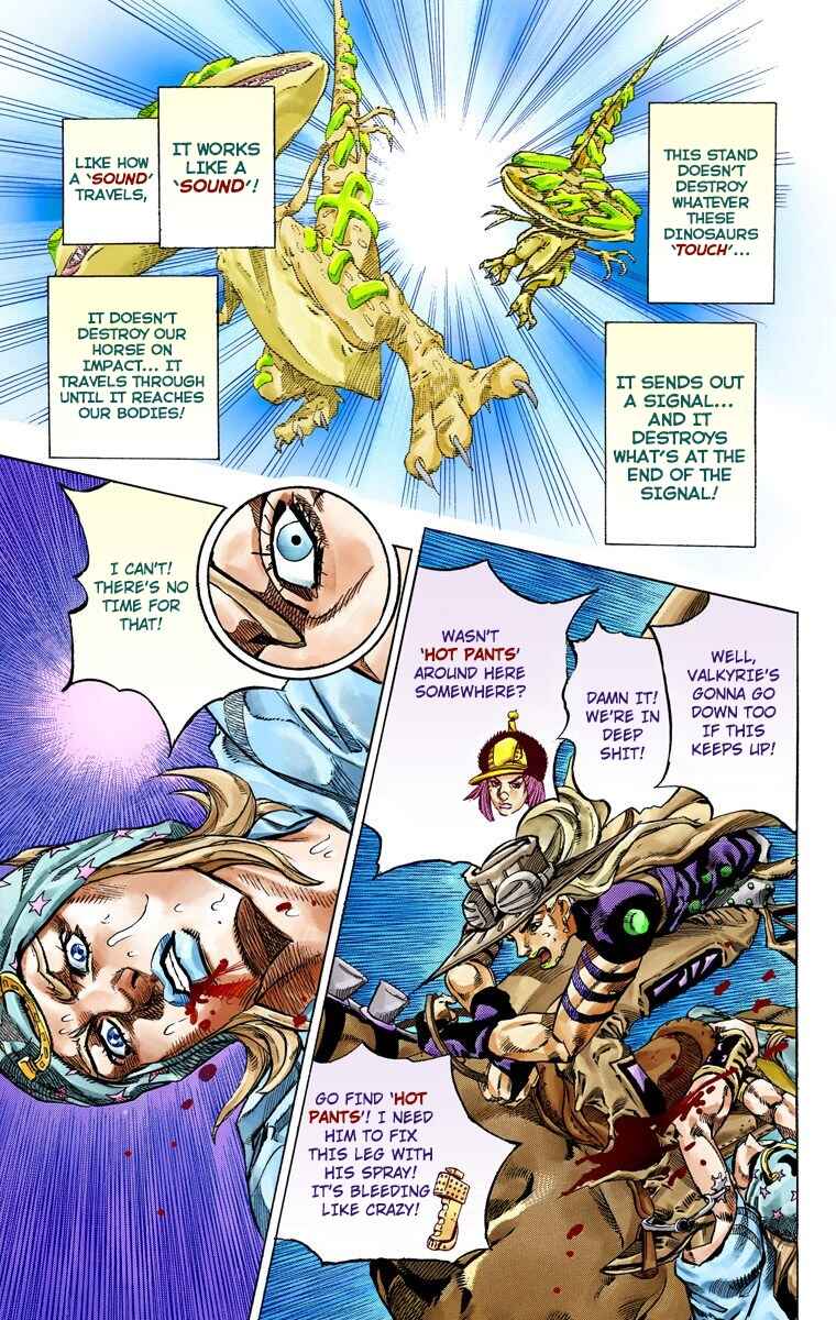Page 34 Chapter 42 JoJos Bizarre Adventure, Part 7: Steel Ball Run (Official Colored)