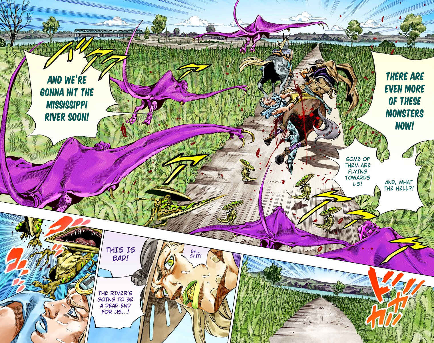 Page 35 Chapter 42 JoJos Bizarre Adventure, Part 7: Steel Ball Run (Official Colored)