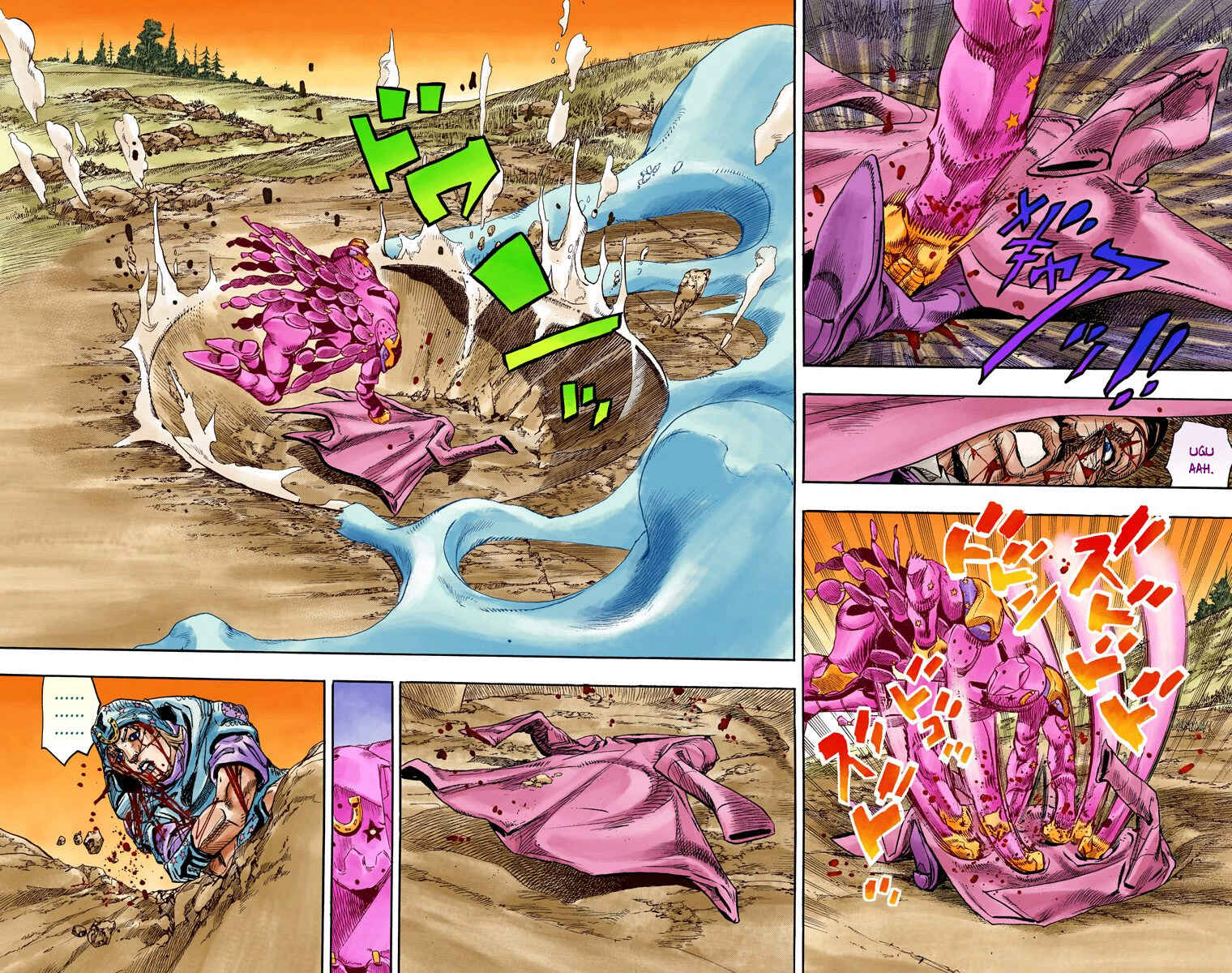 Page 14 Chapter 86 JoJos Bizarre Adventure, Part 7: Steel Ball Run (Official Colored)