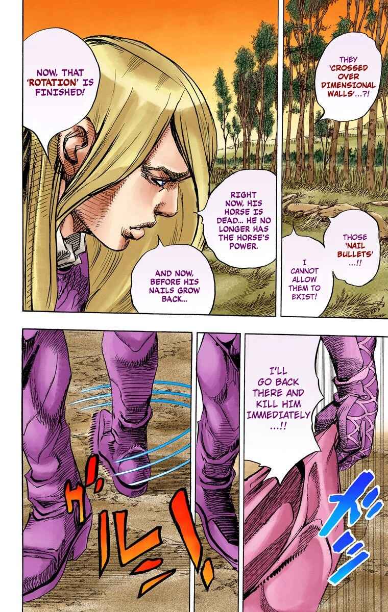 Page 20 Chapter 86 JoJos Bizarre Adventure, Part 7: Steel Ball Run (Official Colored)