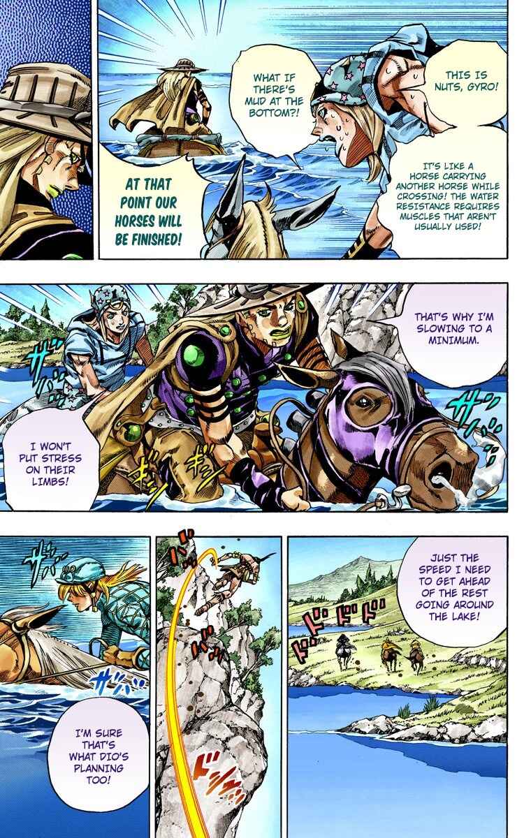 Page 12 Chapter 32 JoJos Bizarre Adventure, Part 7: Steel Ball Run (Official Colored)