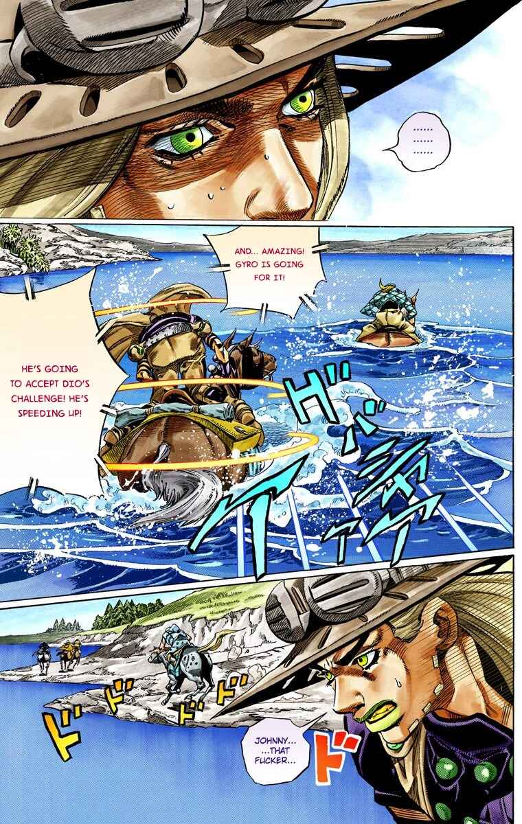 Page 20 Chapter 32 JoJos Bizarre Adventure, Part 7: Steel Ball Run (Official Colored)