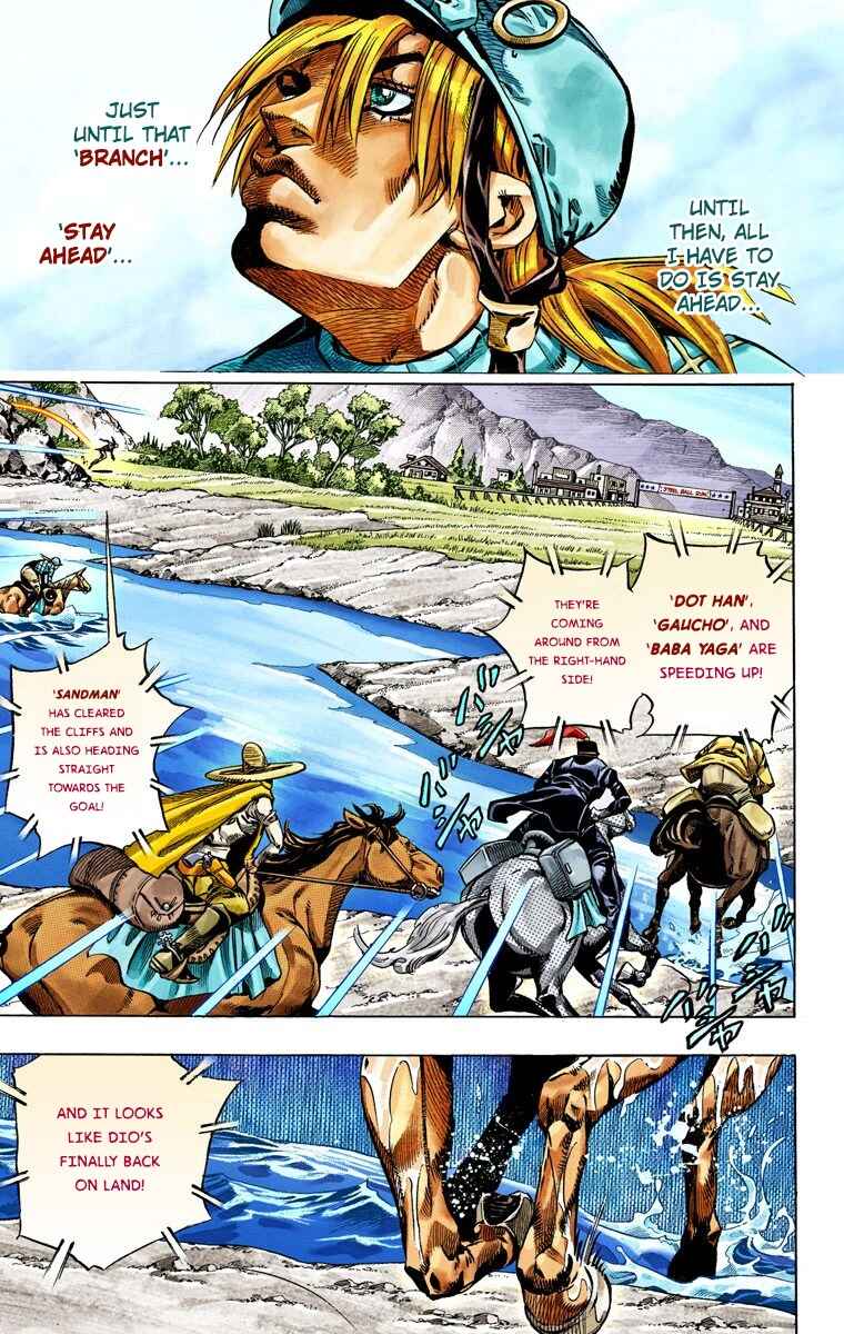 Page 24 Chapter 32 JoJos Bizarre Adventure, Part 7: Steel Ball Run (Official Colored)