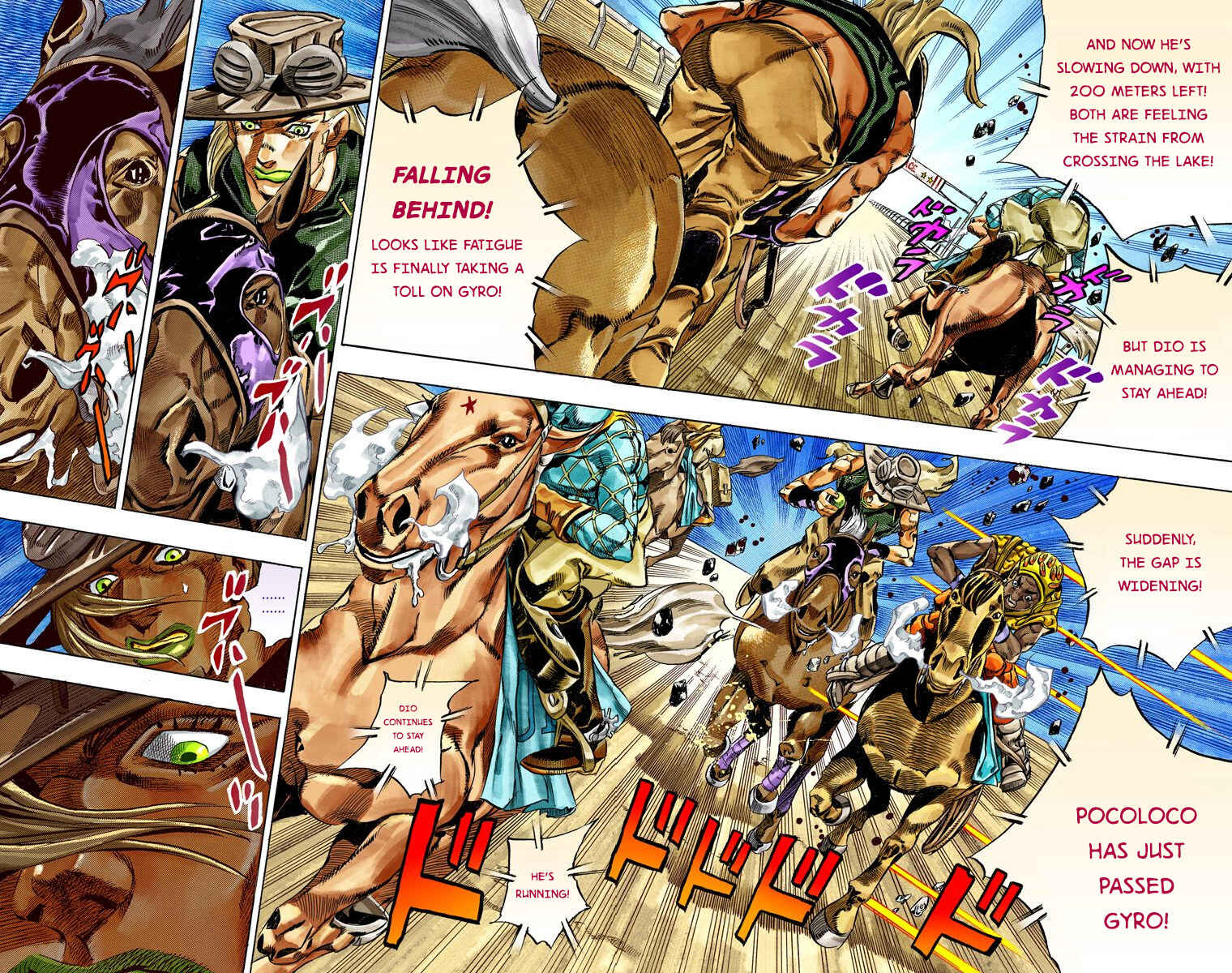 Page 30 Chapter 32 JoJos Bizarre Adventure, Part 7: Steel Ball Run (Official Colored)