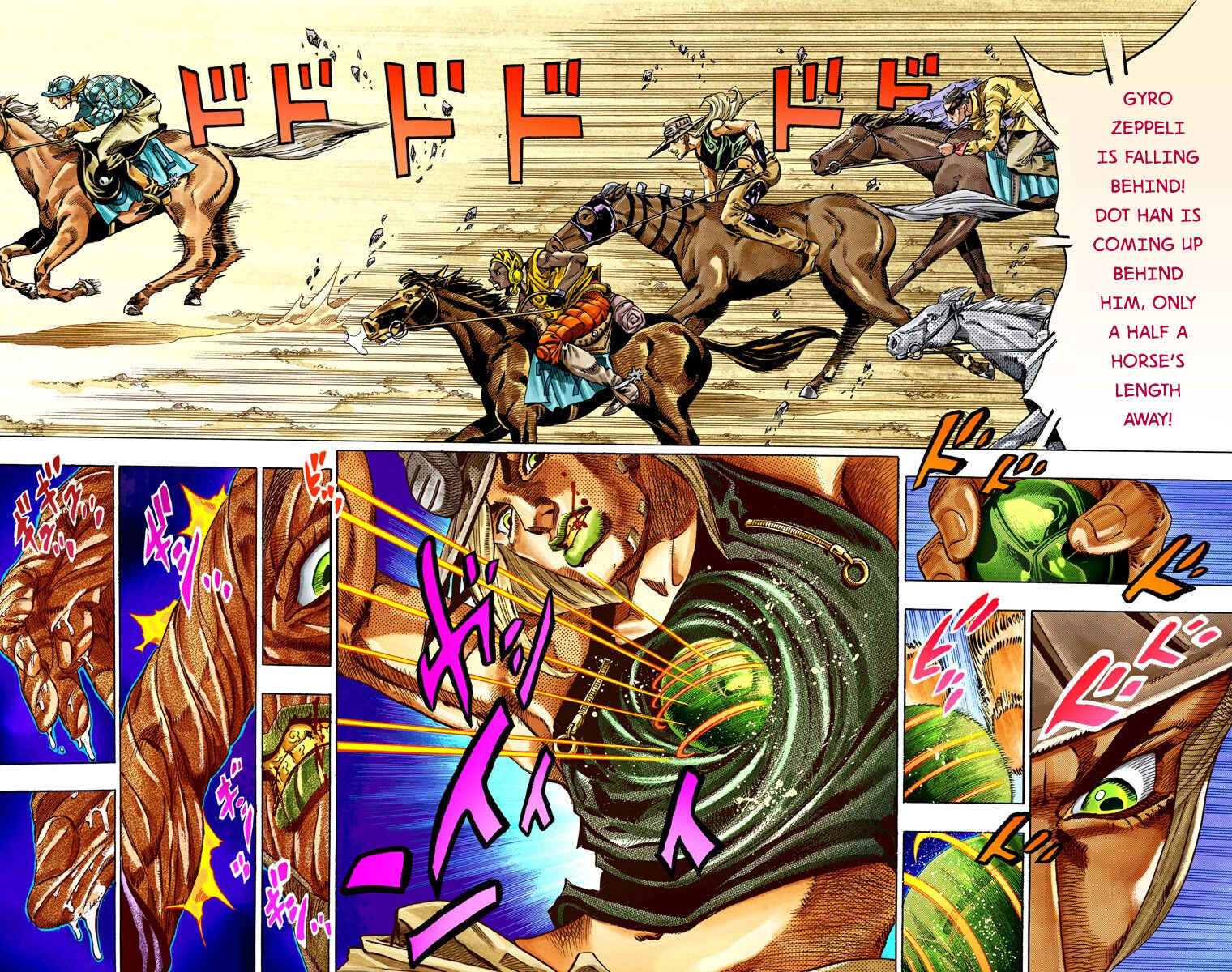 Page 31 Chapter 32 JoJos Bizarre Adventure, Part 7: Steel Ball Run (Official Colored)