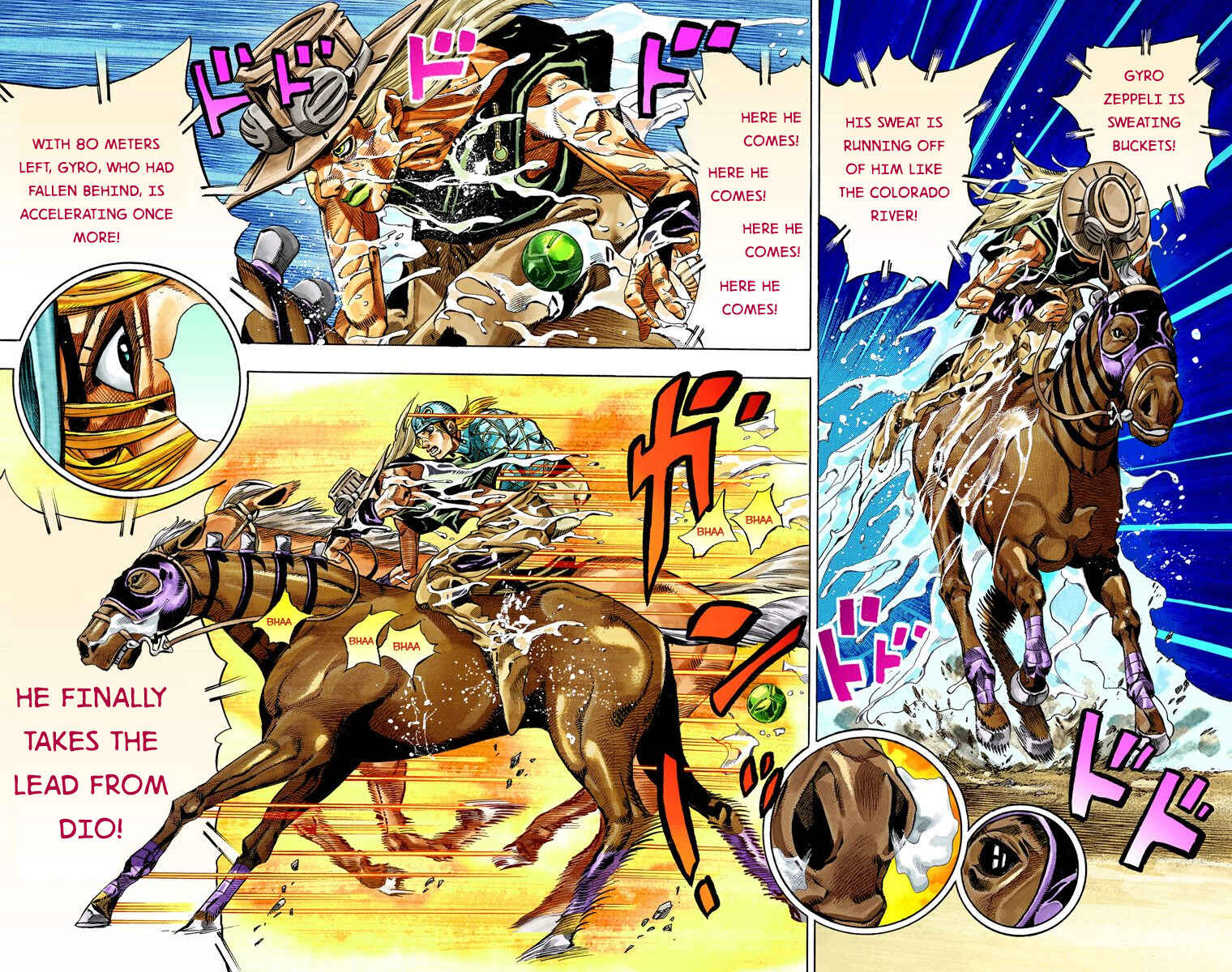 Page 33 Chapter 32 JoJos Bizarre Adventure, Part 7: Steel Ball Run (Official Colored)