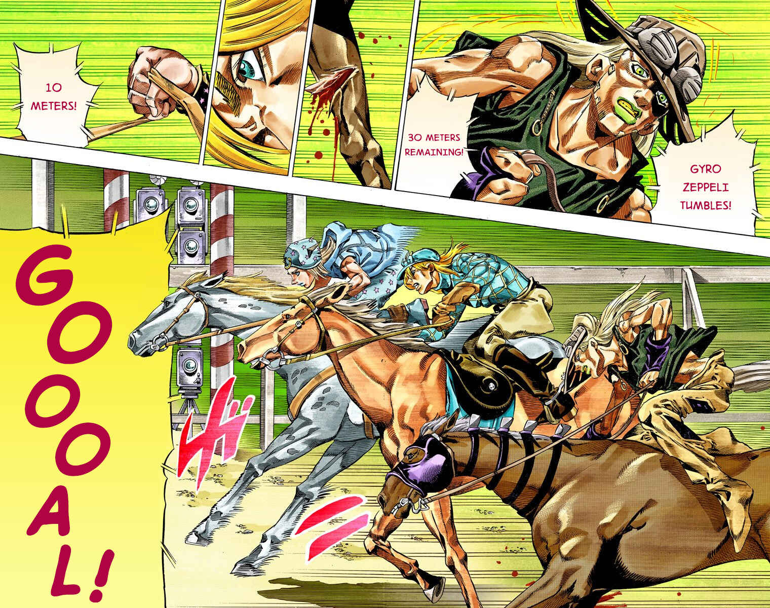 Page 35 Chapter 32 JoJos Bizarre Adventure, Part 7: Steel Ball Run (Official Colored)
