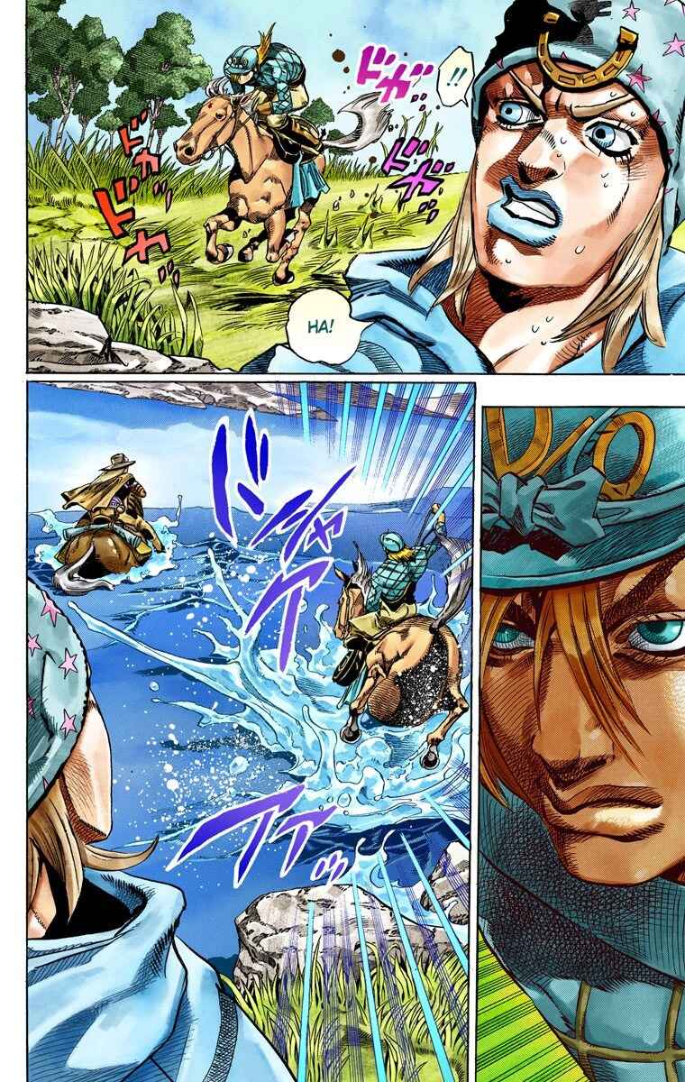 Page 9 Chapter 32 JoJos Bizarre Adventure, Part 7: Steel Ball Run (Official Colored)