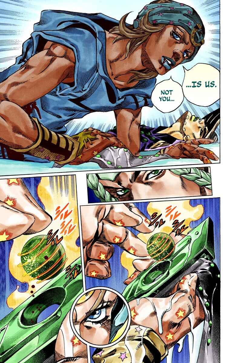 Page 38 Chapter 44 JoJos Bizarre Adventure, Part 7: Steel Ball Run (Official Colored)