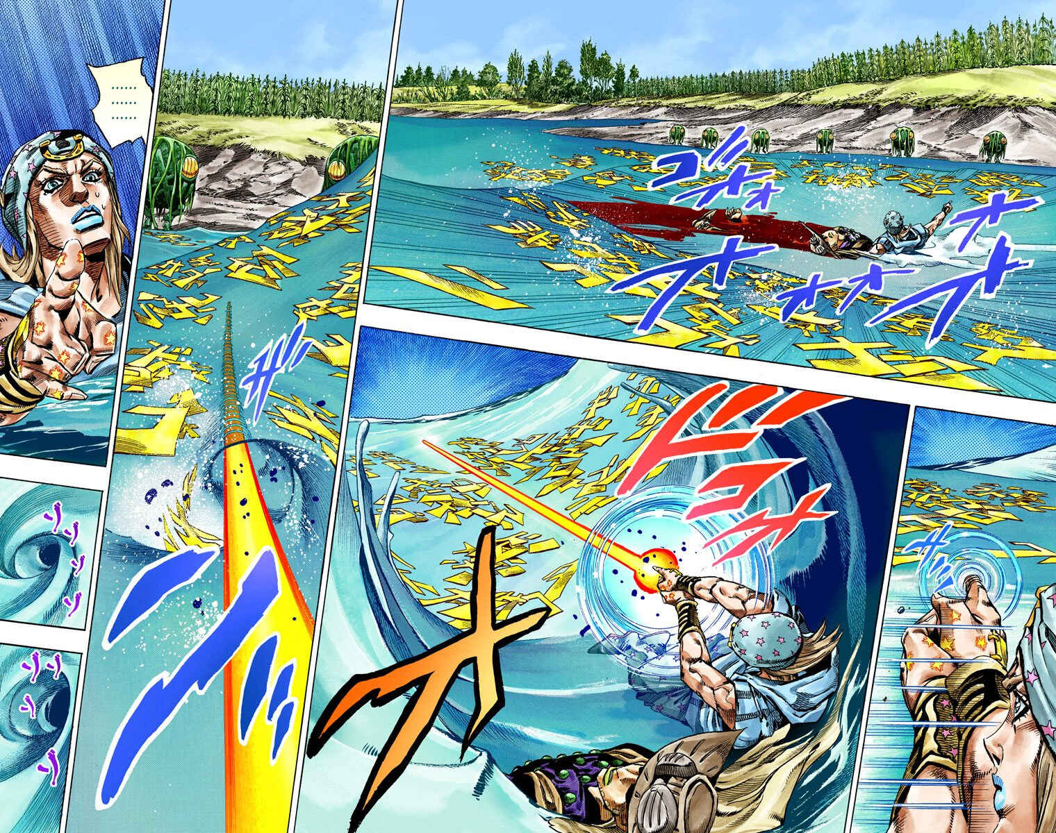 Page 4 Chapter 44 JoJos Bizarre Adventure, Part 7: Steel Ball Run (Official Colored)